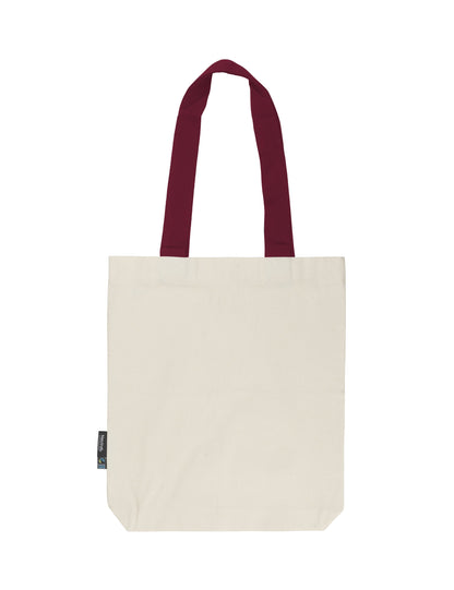 Fairtrade Organic Twill Bag with Contrast Handles