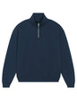 Organic Boxy Quarter Zip Sweatshirt: Unisex