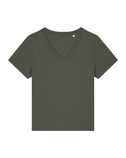 Organic Colours V-neck T-shirt Womens