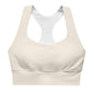 PHIA Ivory Longline Sports Bra