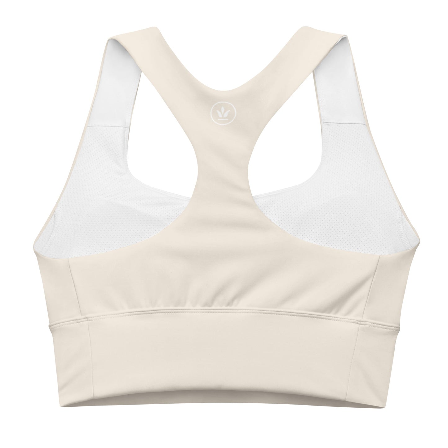 PHIA Ivory Longline Sports Bra