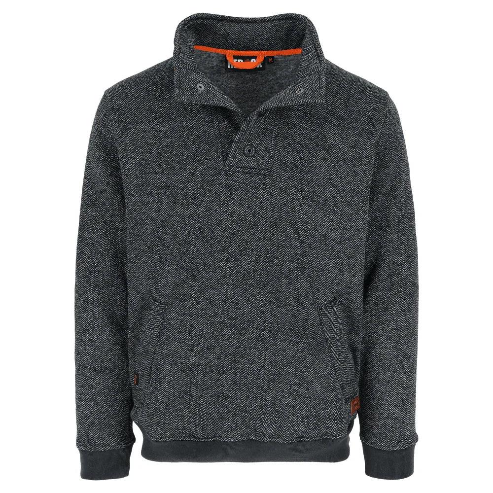 Herock Verus Sweater Fleece Jacket Chine Grey Mix Medium