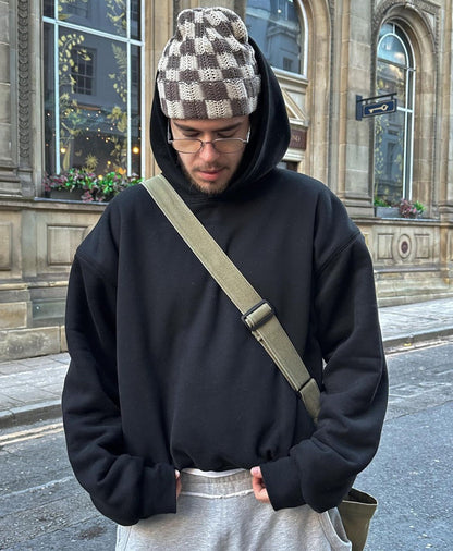 DOUBLE LAYERED HOODIE MIDNIGHT