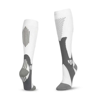 Compression Socks for Athletes – Nylon, Long Tube, Circulation Support