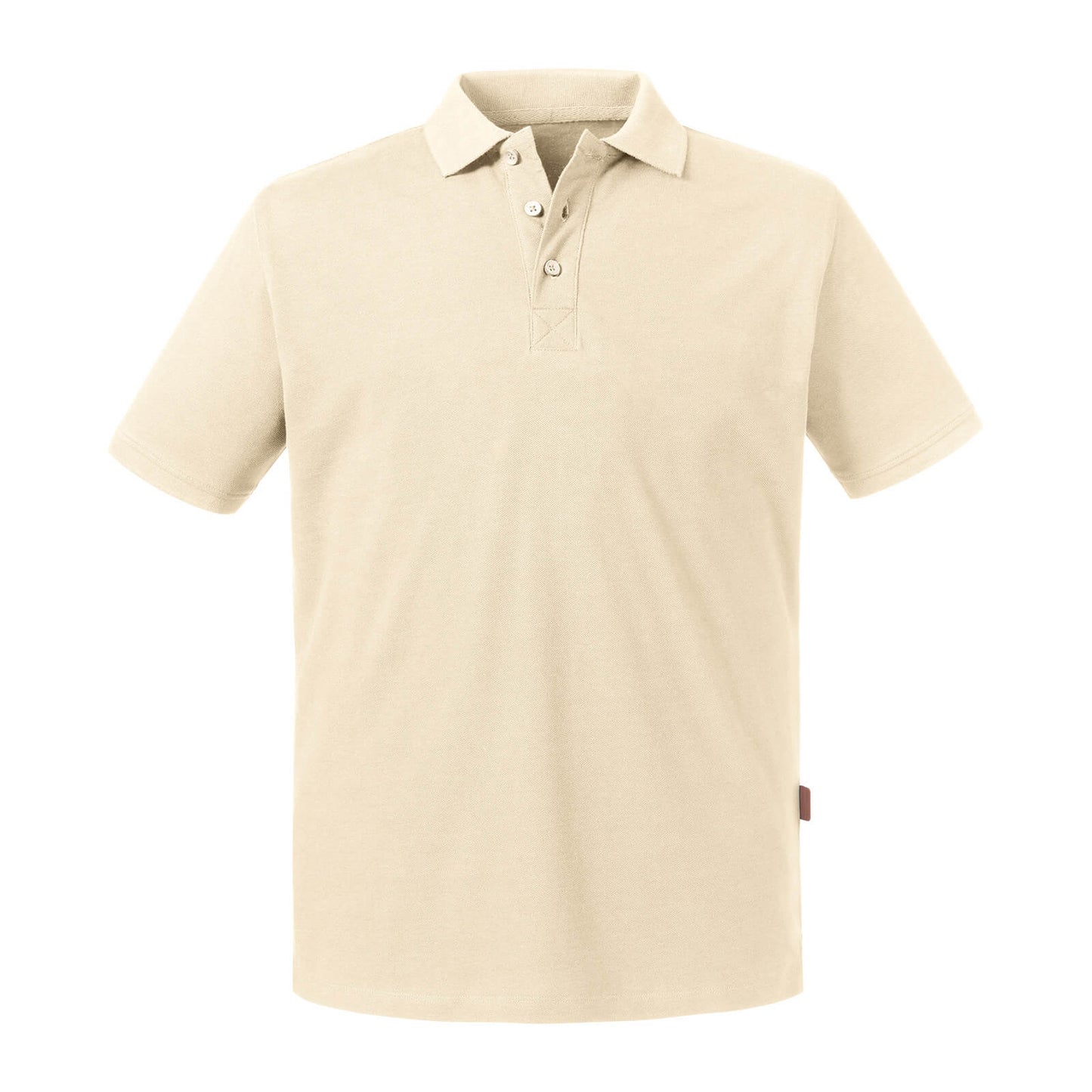 Russell Mens Pure Organic Polo