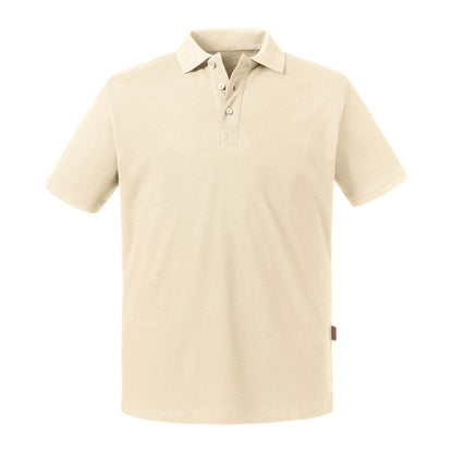 Russell Mens Pure Organic Polo