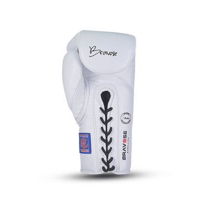 Rebellion Professional Fight Gloves White-1