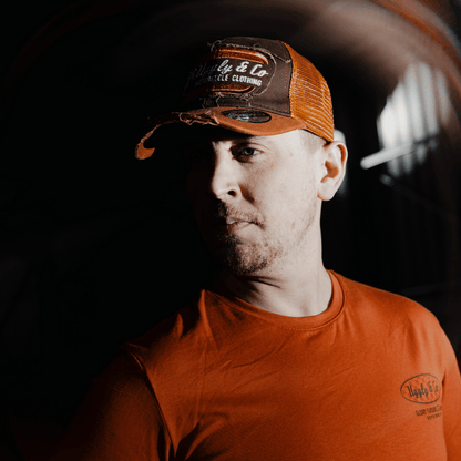 Rust Flattrack Cap