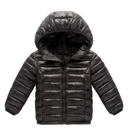 Kids Winter Jacket -30℃ Warm Padded Coat | Thick Velvet Parkas for Children