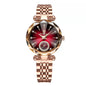 Luxury Elegant Ladies Wristwatch Waterproof Stainless Steel Watch for Woman
