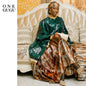 Perfumed First Quality African Dashiki Basin Dress Unique Cuff Design Nigerian Print Bazin RicheWedding Party Boubou Robe