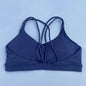 Solid Color soft high strength Women Fitness Bra Tight Sport Top Comprehensive Training Gym Yoga Underwear  Tight With Chest Pad