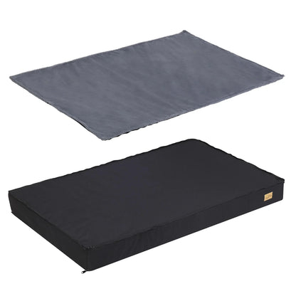 M L XL 2XL Dog Bed Jumbo Pet Orthopedic Bed Memory Foam Base Crate Mattess Cushion with Washable Cover Waterproof