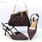 New Arrival Fashion Elegant Green Color Ladies Shoulder Bag for Party Or