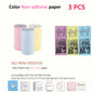 Kids Camera Instant Print Refill for Kids Instant Camera Thermal Printing BPA Free,57x25mm White Non-Adhesive Photo Print Rolls