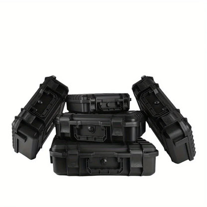 1pc Waterproof Hard Carry Case Bag Tool Case With pre-cut Sponge Storage Box Safety Protector Organizer Hardware Toolbox