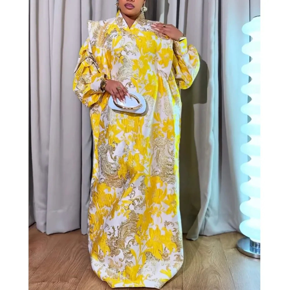 H&D African dresses for woman Plus Size Kaftan Dress Wedding Party Djellaba 2026 New Gown Turkey Dress dashiki African clothes