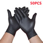 Fuchsia Nitrile Disposable Gloves Pink 20/50/100PCS Powder Latex Free Cleaning Gloves For Beauty Hair Dye Esthetician Nail Salon