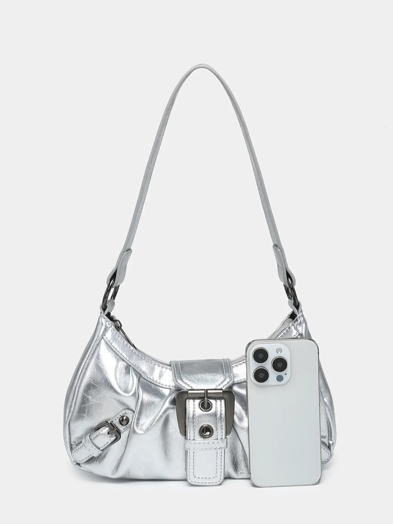 Hot Selling Maillard-Style Retro Small Bag Spicy Girl Y2K Wasteland-style Vintage Leather Shoulder Armpit Bag 2025