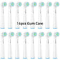 16/20PCS Brush Head nozzles for Oral B Electric Toothbrush Replacement Head Refill Sensitive Floss Cross Action for Oralb