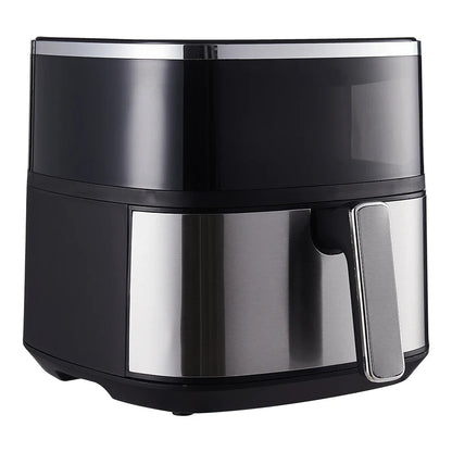 KOMORE 6L Air Fryer with Smart Touch Display & Non-stick Basket & 60 Minutes Timer & 80°C-200°C Adjustable Temperature