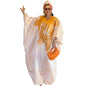 African Dress For Women's Plus Size Dress Bazin Riche Embroidery Floor Long Dress With Scarf