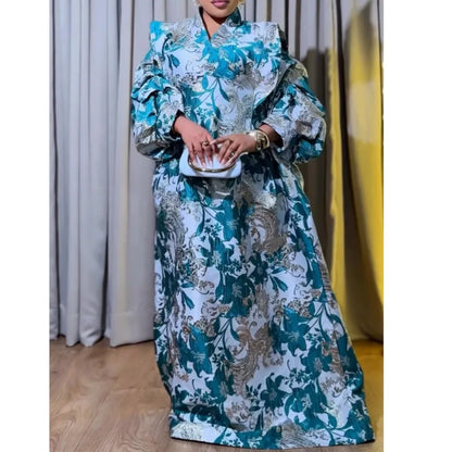 H&D African dresses for woman Plus Size Kaftan Dress Wedding Party Djellaba 2026 New Gown Turkey Dress dashiki African clothes