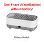 Ultrasonic Cleaning Machine USB Rechargeable High Frequency Vibration Wash Cleaner Jewelry Glasses Braces Cleaner