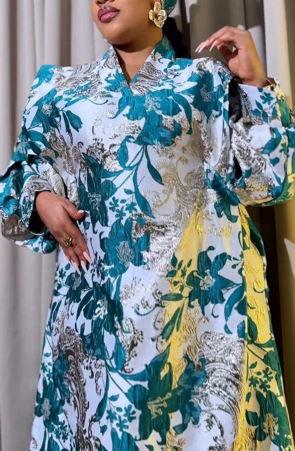 H&D African dresses for woman Plus Size Kaftan Dress Wedding Party Djellaba 2026 New Gown Turkey Dress dashiki African clothes