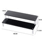 Acrylic Riser Display Stand Perfume Organizer Shelves for Amiibo Funko Figures Toys Cupcake Desserts Collection Cosmetic Jewelry