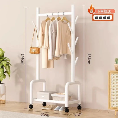 Modern Metal Standing Hanger Clothes Salon Display Rack Living Room Nordic Clothing Organizer Sofy Do Salonu Furniture