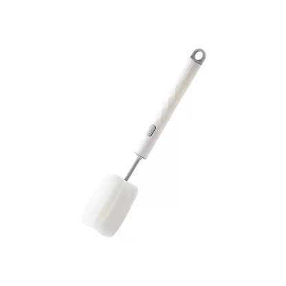 Soft Sponge Cup Brush, Long Handle Sponge Bottle Brush Drink Wineglass Bottle Glass Cup Washing Cleaning Kitchen