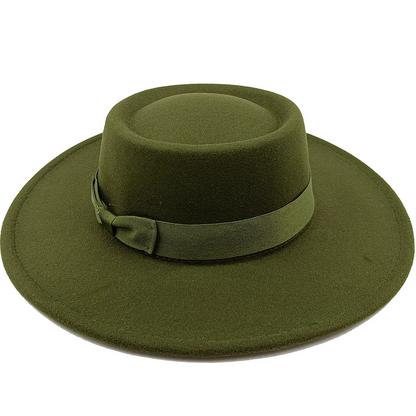 Sombrero Raised Top Fedora Hat 2023 New European and American Fedora Hat Jazz