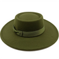 Sombrero Raised Top Fedora Hat 2023 New European and American Fedora Hat Jazz
