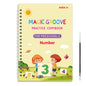 Magic Copybook Drawing Toys for Kids Montessori Reusable Pen Control Training Writing Sticker Learning Educational Toy Children