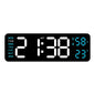 Digital LED Alarm Clock with Calendar,Temperature and Humidity. Acrylic or