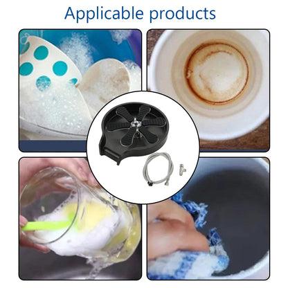 Stainless Steel Cup Washer Bar Glass Rinser Automatic High Pressure Glass Cup Washer Kitchen Sink Beer Milk Tea Cup Cleaner