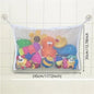 Baby Shower Toy Cute Duck Frog Net Toy Storage Bag Strong Suction Cup Baby Shower Game Bag Bathroom Organizer Water Toy
