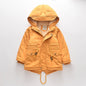 Winter Kids Clothes Plus Velvet Thicken Warm Jacket for Girls Casual Zipper