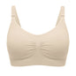 plus Size Seamless Nursing Bra for Women Breathable Maternity Push up Front Closure Underwear Adjustable Straps Wire-Free