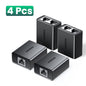 UGREEN RJ45 Splitter 1 to 2 Ethernet Adapter Internet Network Cable Extender RJ45 Connector Coupler for PC Laptop TV Box Router