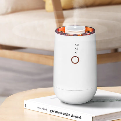 Mini Car Waterless Essential Oils Diffuser Car Fragrance Aromatherapy Diffuser Higher Atomizing Efficienc Home Air Freshener