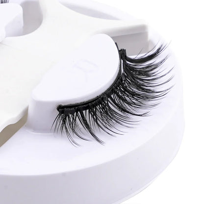 New 1 Pair Magnetic Eyelashes Set Fluffy Mink Lashes 5 Styles Reusable Magnetic Eyelash and Tweezers Kit Lash Extensions Makeup