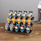 Acrylic Riser Display Stand Perfume Organizer Shelves for Amiibo Funko Figures Toys Cupcake Desserts Collection Cosmetic Jewelry