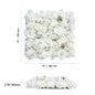 VEVOR Artificial Grass Wall Panels 3D Combination Greenery Boxwood  Panel for Privacy Backdrop Wall Hedge Screen for Garden
