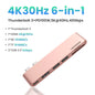 UGREEN USB C HUB 6-in-2 Type-C to Thunderbolt 3 4K HDMI USB3.0 SD&TF Adapter for MacBook Pro Air Docking Station USB-C Splitter