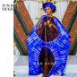 Unique Perfumed First Quality African Dashiki Basin Dress Nigerian Origianl Printing Bazin Riche Wedding Party Boubou Robe