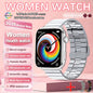 2025 AI Diagnosis NFC Smart Watch Women 1.85 inch AMOLED Blood pressure Heart