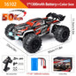 1:16 70KM/H Or 50KM/H 4WD RC Car With LED Remote Control Cars High Speed Drift