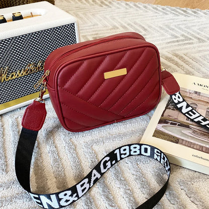 Shell Crossbody Bag for Women Fashion Small PU Leather Shoulder Bags Luxury Designer Quilted Female Zipper Purse and Handbags